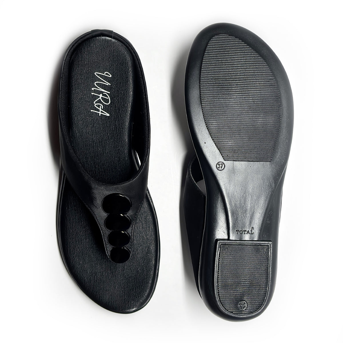 Women Casual Heels | Black | Alky